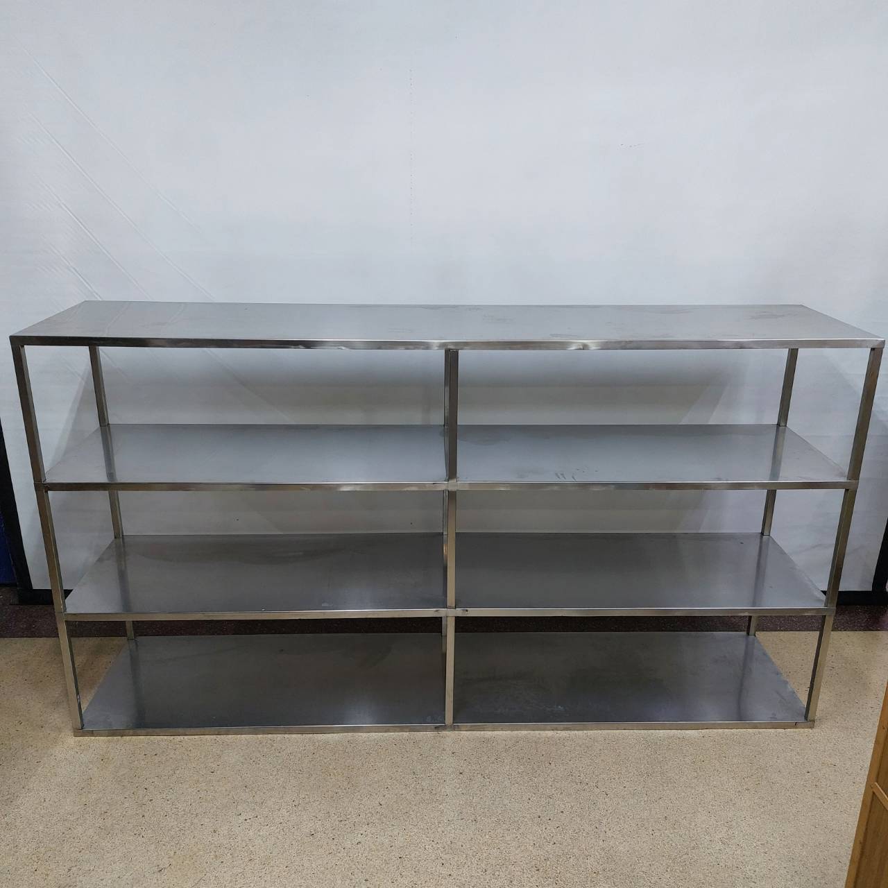 ชั้นสแตนเลสทึบ 4 ชั้น 240cm